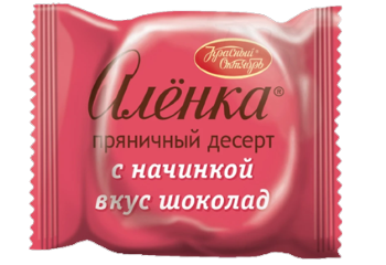 Десерт Аленка с начинкой вкус шоколад